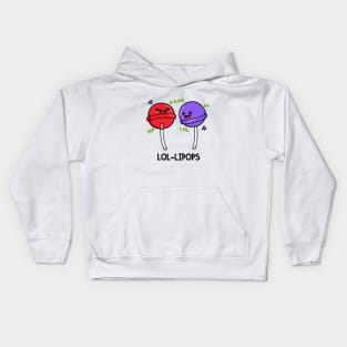 Lol-lipop Cute Lollipop Pun Kids Hoodie